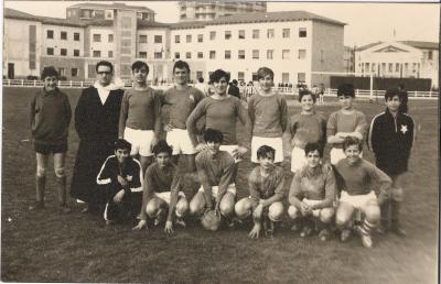 equipo de futbol en 1969