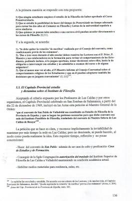 INSTITUTO Y COMUNIDAD EN LAS CALDAS (Apuntes históricos)Páginas 136 y 137